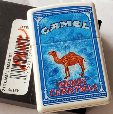 Zippo lighter Christmas Camel CZ LIMITED EDITION Prototype WHITE 