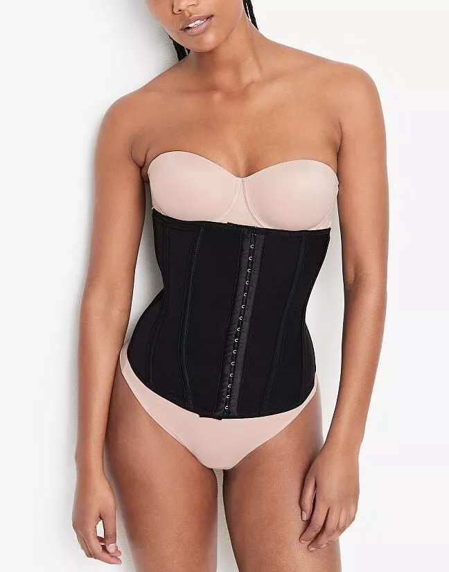 LEONISA Waist Cincher Hourglass Sculpting POWERSLIM Firm Compression 015802  (L)