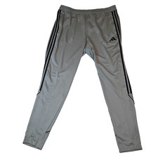 Pantalón de chándal Adidas para hombre 2XLT Tiro 23 AEROREADY bolsillo con cremallera HY7577 pierna cónica jogger