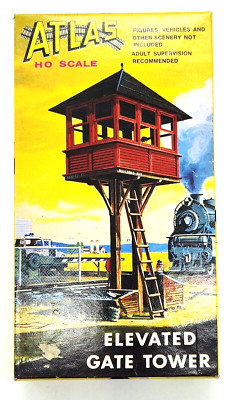 Vintage Atlas HO Scale #701 Elevated Gate Tower  