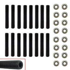 Carbon Steel Bolts Exhaust Manifold Header Stud Kit For Ford F150 4.6L/5.4L V8