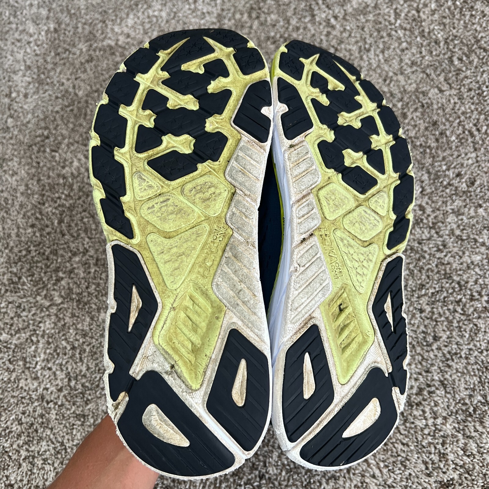 Hoka One One Arahi 6 Mens 11.5 D Blue Graphite Running Race Shoes 1123194 thumbnail 7