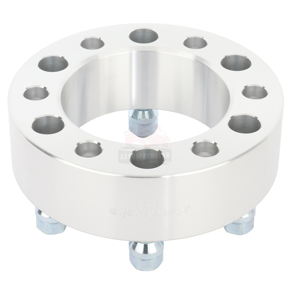 4 Pcs 2" Wheel Spacers Adapters For Chevy Silverado 1500 GMC Sierra