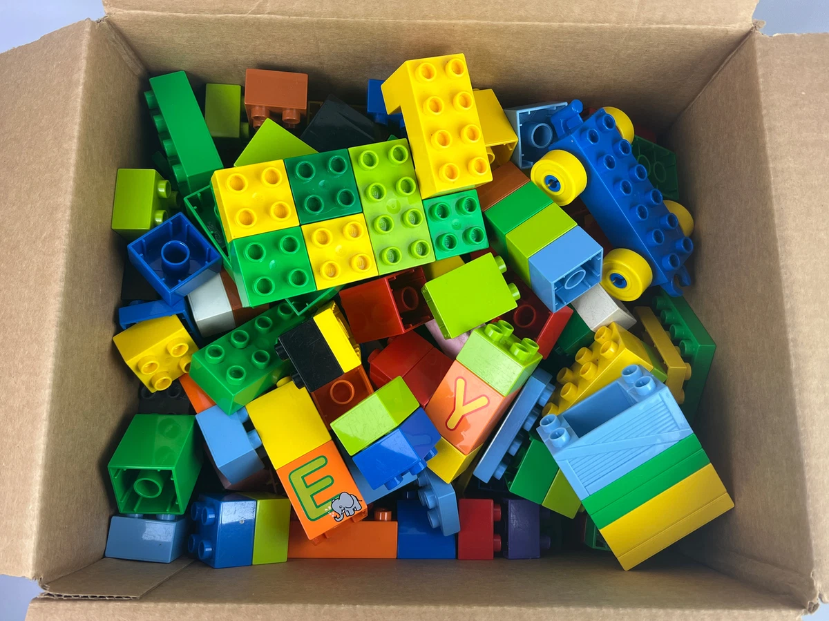 Over 5 lbs Lego Duplo, Mega Bloks, Tyco Building Blocks Lot Vtg & Current