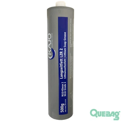 500 g Langzeitfett KAJO LZR 2 Mehrzweckfett Schmierfett Fettkartusche NLGI 2