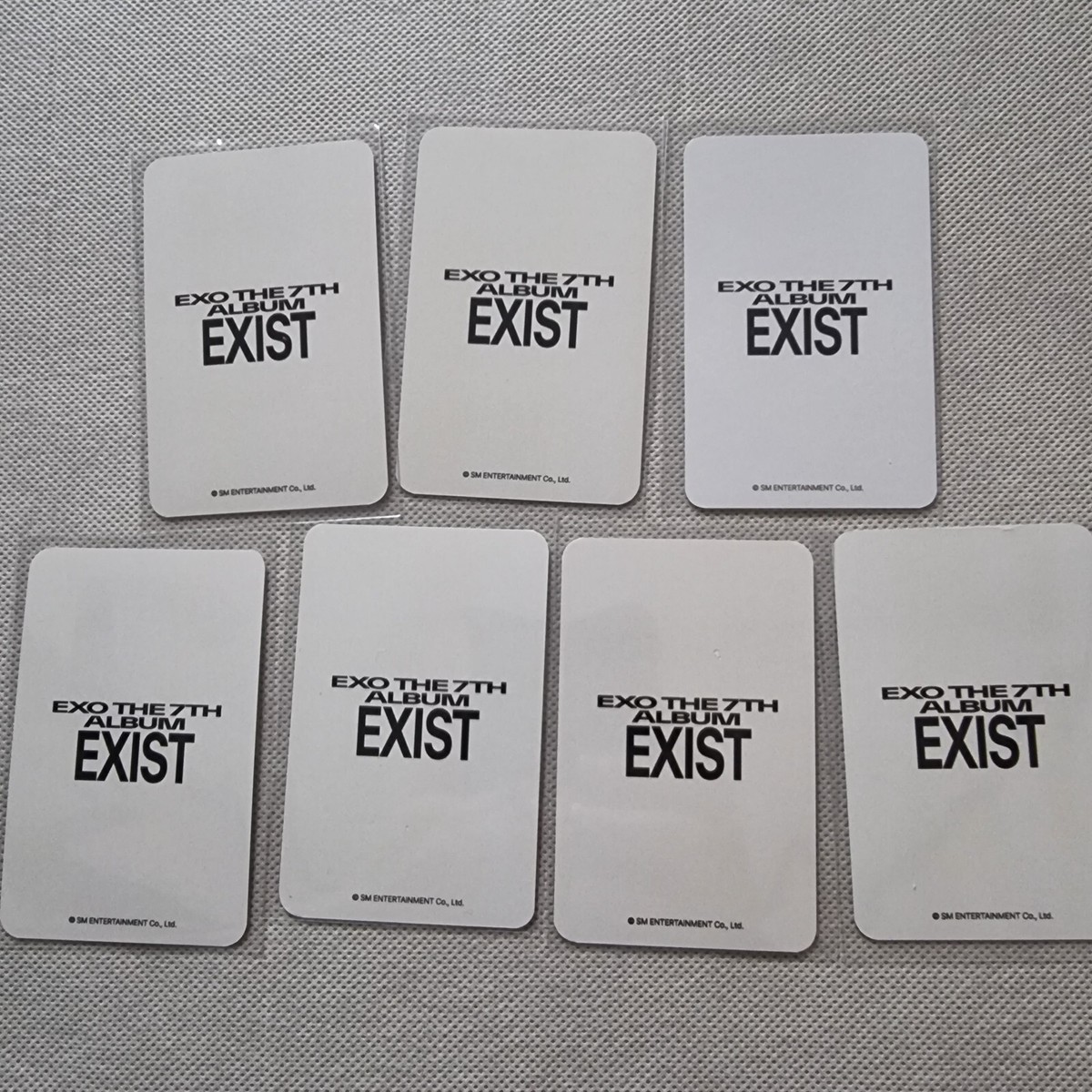 EXO 7TH ALBUM EXIST EXOCIAL CLUB EVERLINE POP-UP STORE LUCKYDRAW