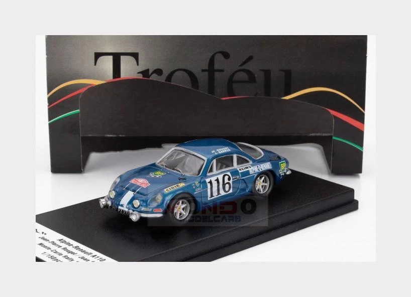 Diecast model cars Alpine A110 1/43 Trofeu Renault No.2 Rally du Mont
