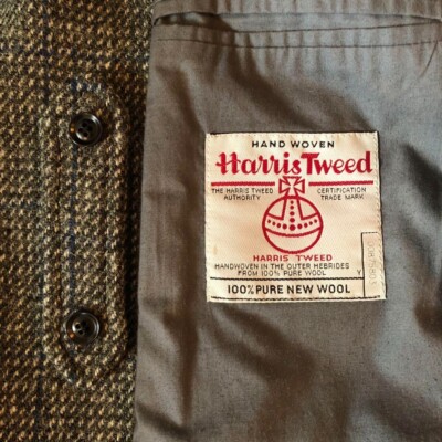 Nigel Cabourn Mallory Jacket Harris Tweed Check Pattern