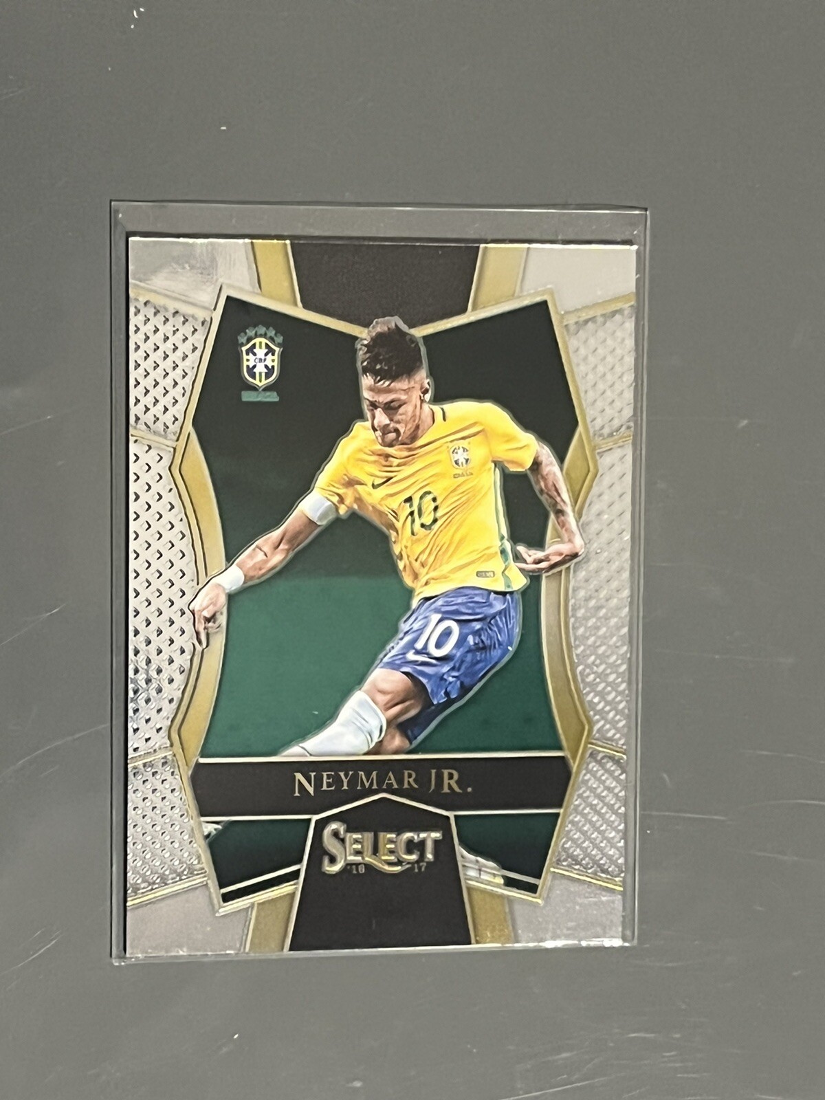 2016-17 Panini Select Soccer #133 Neymar Jr. Brazil World Cup PSG Variation SP