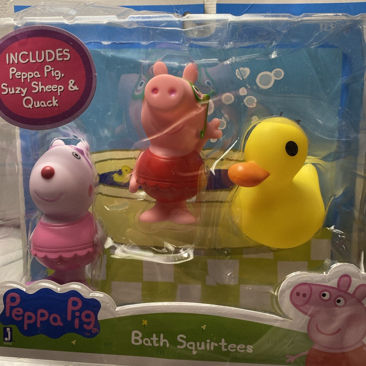 Peppa Pig Bath Squirtees Squirters Swimming Pool Toy Suzy Sheep