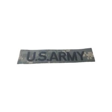 ACU, US ARMY Name Tape Patch Military Scorpion Hook Branch 