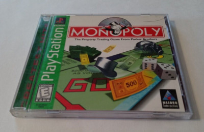 Monopoly (Sony PlayStation 1, 1998) Greatest Hits Working CIB Good Condition