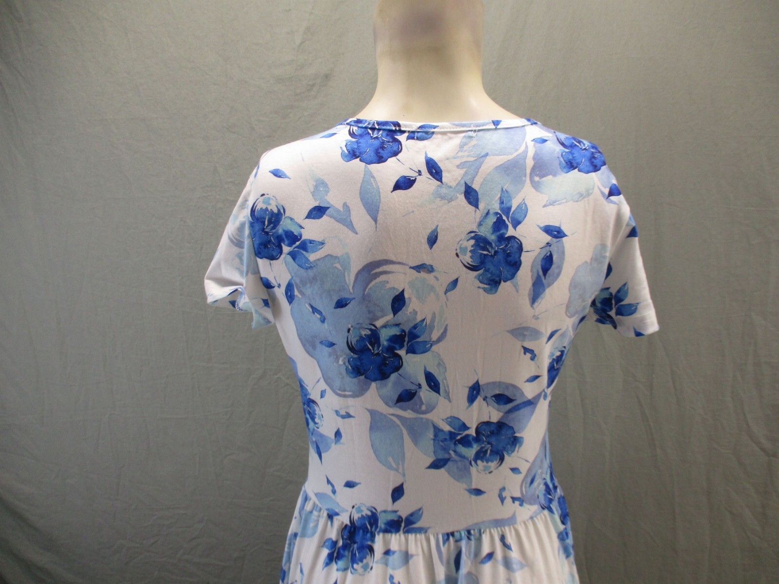 OUGES Size M Womens Multicolor Floral Short Sleev… - image 5