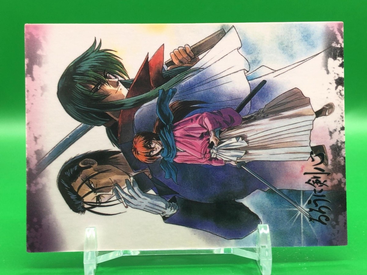 Seijuro Hiko Hajime Saito Kenshin Himura Rurouni Kenshin 9