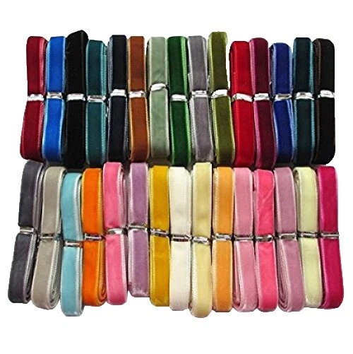 Elastic Velvet Craft Ribbons