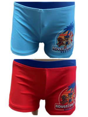 Paw Patrol Badehose Badeshorts Bermudas Farbe: Blau oder Rot  98 104 110 116