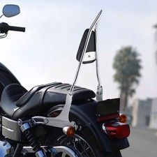 26 Tall Backrest Sissy Bar For Harley Dyna Su...