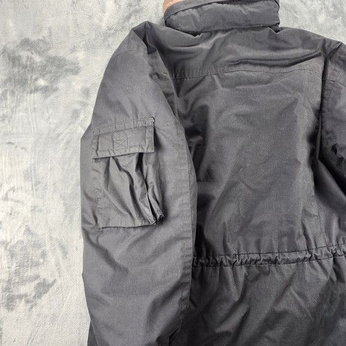 Vtg Hilton Active Apparel Coat Mens Sz. Large Black - Picture 17 of 20