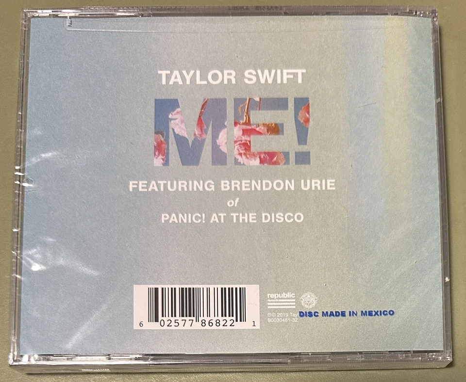 Taylor Swift Me! Featuring Brendon Urie CD Single New Sealed - Image 2 of 3