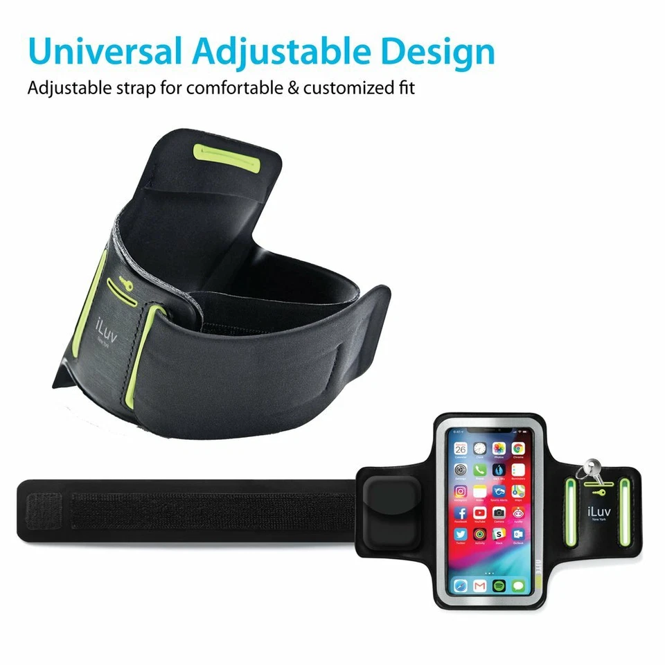 iLuv UP1ARMBBK可调节运动臂带带反光框架 — 第 4/4 张图片