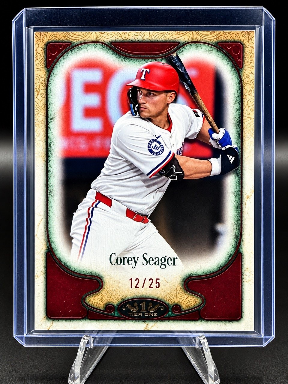 ⚾️ Corey Seager 2026 Topps Tier One Red 12/25