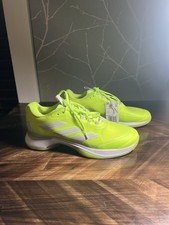 Adidas Avacourt 2 Lucid Lemon Zero Metallic Tennis Sneaker NWT Women's 9