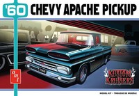 Amt 1960 Chevy Apache Pickup Street Machine 1/25 Scale Model Kit [New Toy]