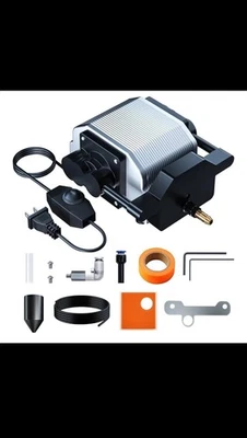 Air Assist for Laser Cutter & Engraver by GEEKBEE Air Asst. Pump Kit Adjustable
