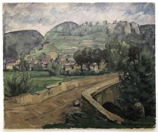 Albert Heinzinger (1911-1992) - KInding a. Altm�hl LK Eichst�tt painting oil 1948