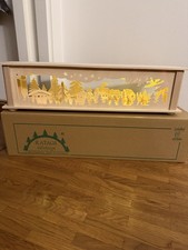 Schwibbogen Lichterbogen Fensterbank Unterbau Erzgebirge / Ratags Handarbeit