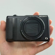 Sony Cyber-shot DSC-HX50 20.4MP 30x Optical Zoom Digital Camera Black Tested