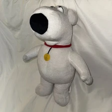 NANCO 20th Century Fox Brian Griffin Family Guy White Dog 14" Plush 2005