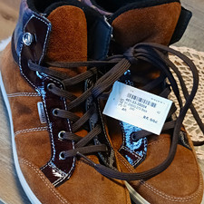 Ricosta Unisex Erwachsene Sneaker Sportschuh Braun Schnürung EU 40