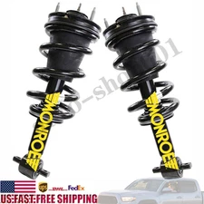 Monroe OEM Front Struts For 2014 15-2019 Chevy Silverado 1500 2WD w/ Warranty_SP