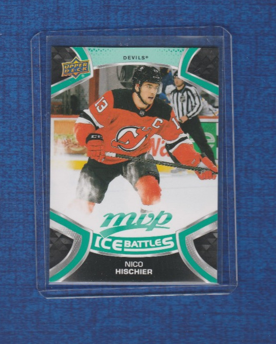 2021-22 Upper Deck MVP Ice Battles # 113 Nico Hischier