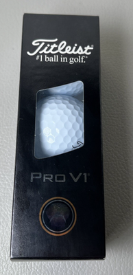 Seven Sleeves Set Of 3 Titleist PRO V1 #2 Golf Balls for sale