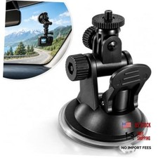 Suction Cup GoPro Car Mount with Phone Clip Windshield Camera Holder