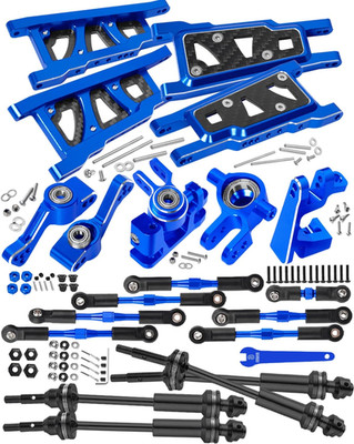 RC Upgrades Part for 1/10 4WD Slash Rustler Stampede 4X4 (Vxl),Alloy Driveshafts