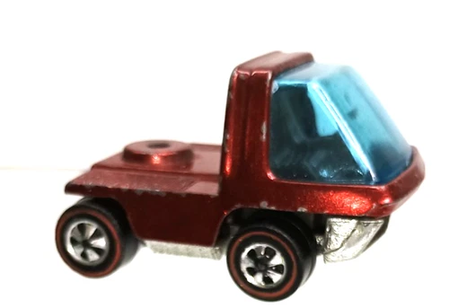 1969 Hot Wheels Redline Heavyweights RED Racing Team Truck Cab ONLY