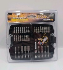 Piranha Strongbox 34 Piece Screwdriver Drill Bit Set Black & Decker