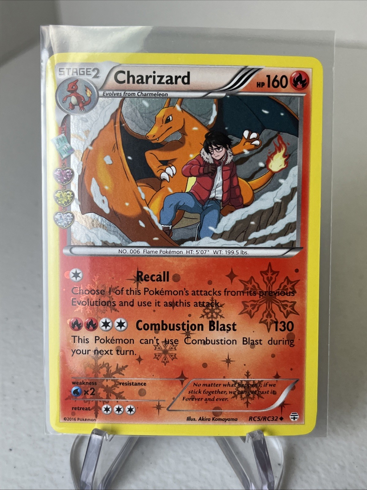 Charizard RC5/RC32 Generations: Radiant Collection Holo Pokemon TCG NM