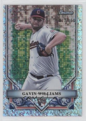 2024 Bowman Sterling Mini-Diamond Refractor 17/150 Gavin Williams Rookie RC 10vb