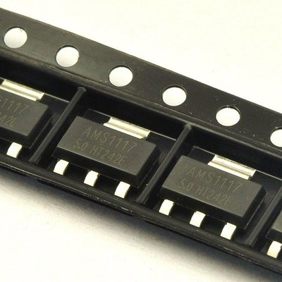 New 10Pcs AMS1117 LM1117 5V 1A SOT-223 LDO Voltage Regulator High Quality *qq