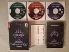 Neverwinter Nights PC Big Box-Complete w/ Discs, Manual, Cloth Map-BioWare Atari