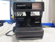 Polaroid One Step Close Up 600 Film Instant Camera With Strap TESTED