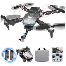Brushless Motor Drone for Adults  Kids - 4K Camera, Gesture Control  360  Flip
