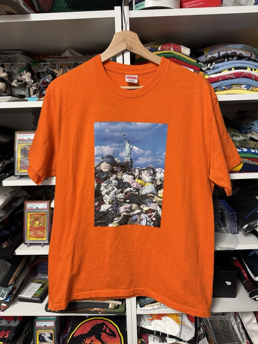Supreme Statue of Liberty 半袖シャツ S Supreme Statue of Liberty Trash Photo Short Sleeve T Shirt M