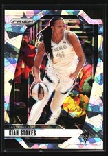 Kiah Stokes 2024 Panini Prizm WNBA Ice Prizms #122 Las Vegas Aces