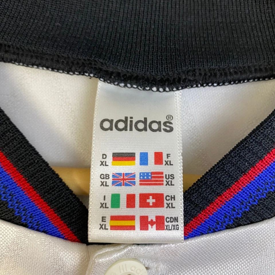 Camiseta de fútbol vintage Adidas FC Bayern Munich Opel blanca para hombre XL Foto 4 de 4