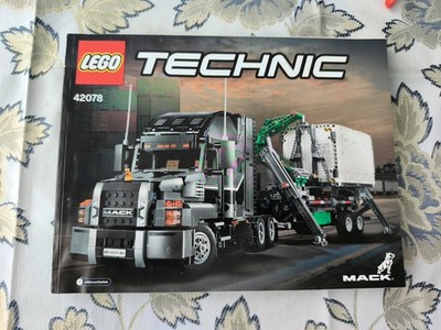 Lego Building Instructions 42078 Technic Mack Anthem Truck Instruction Only